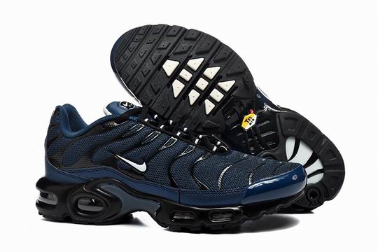 Cheap Nike Air Max Plus Navy Black White TN Men's Shoes-348